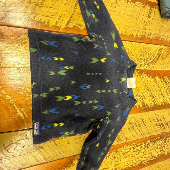 Patagonia baby reversible fall jacket coat and tribal patterned fleece - Picture 7 of 12